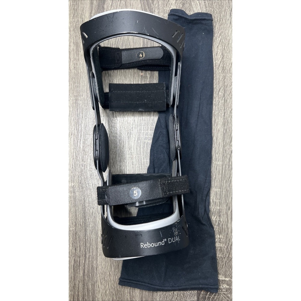 Ossur Rebound DUAL Knee Brace for ACL, MCL & PCL Support Pro Aluminum Small Left